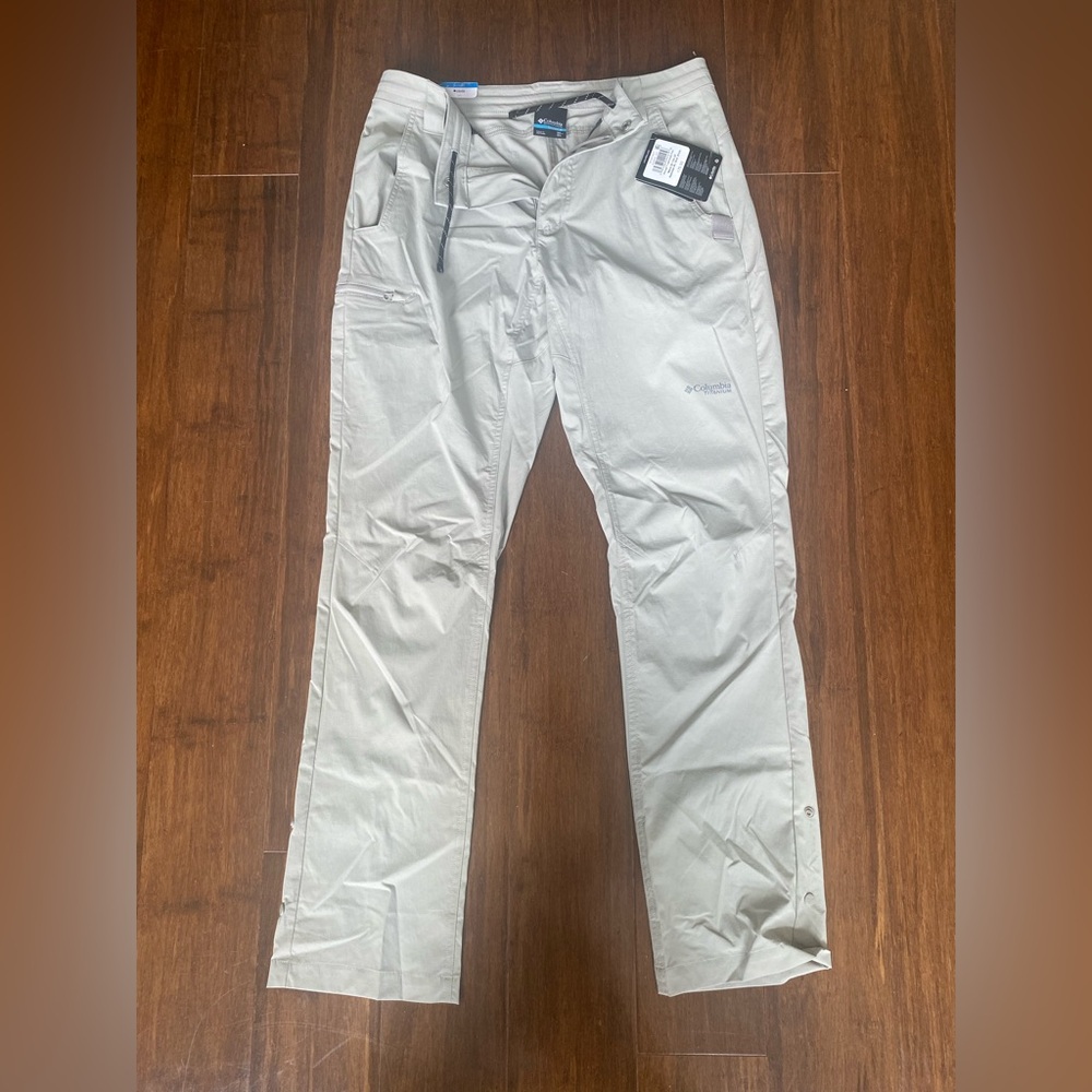 Columbia Men’s Light Gray Wanoga Pants Omni-Shield Titanium 30x32 - NWT